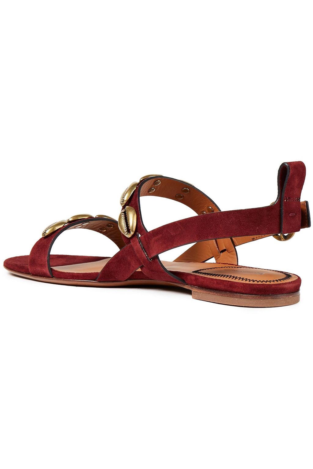 ETRO Embellished suede sandals