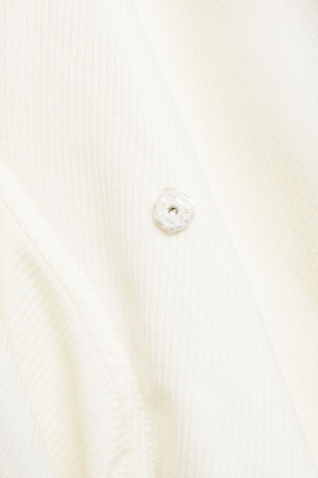 LVIR Wool and silk-blend jacquard shirt