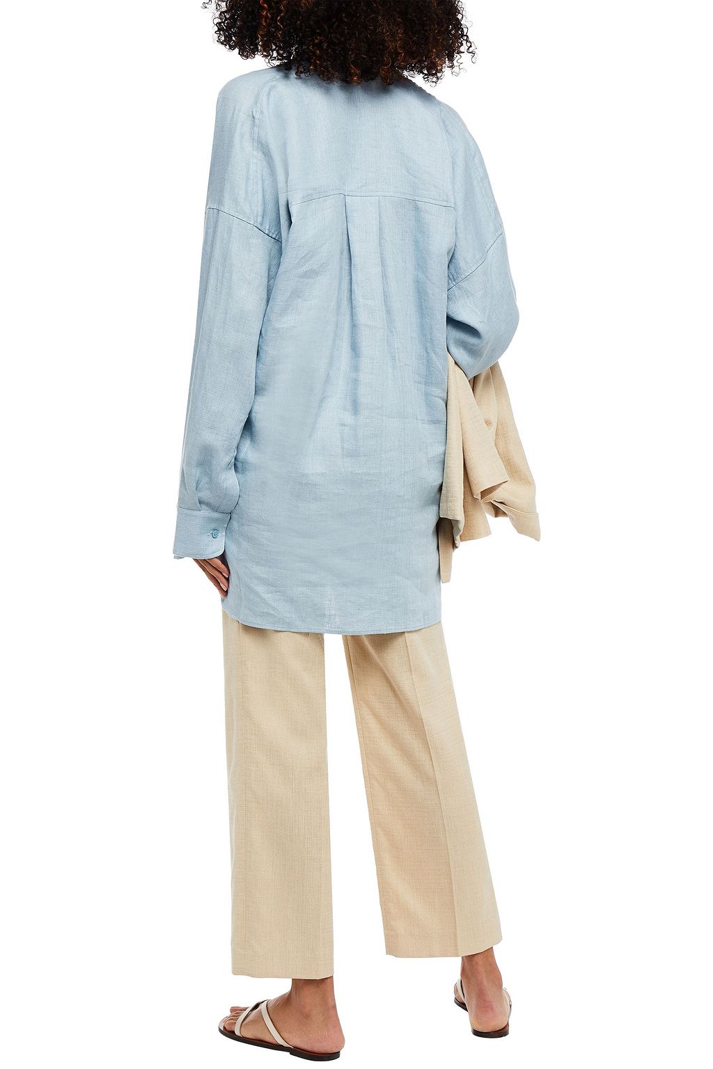 BONDI BORN Cotton-twill shirt