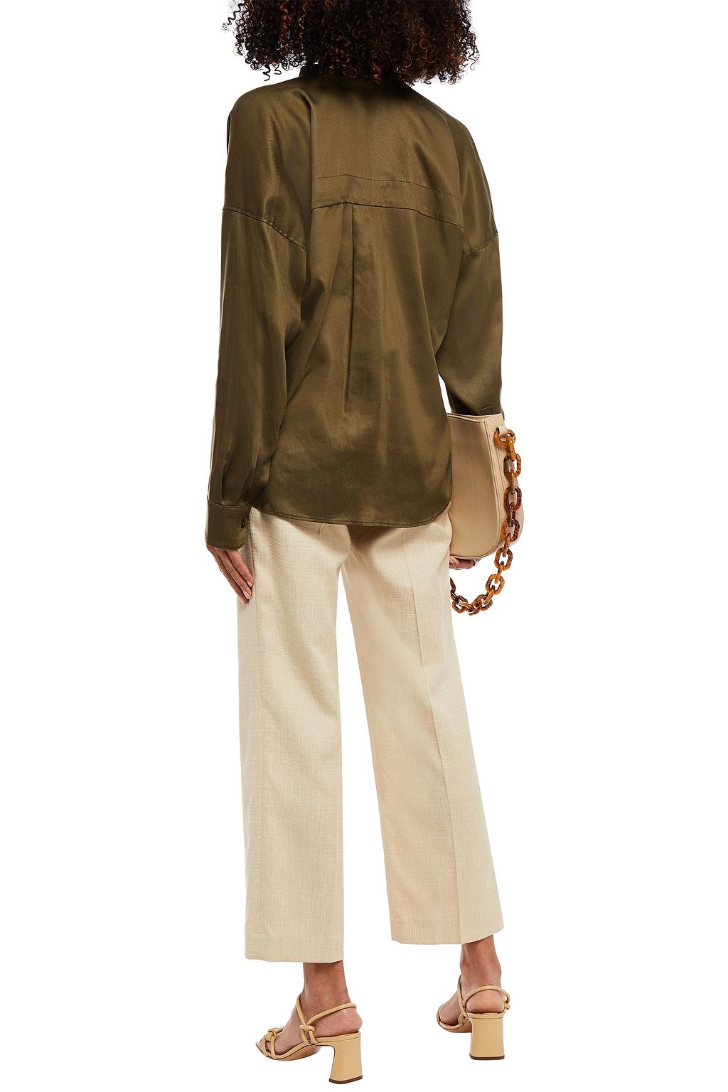 BONDI BORN Twill blouse