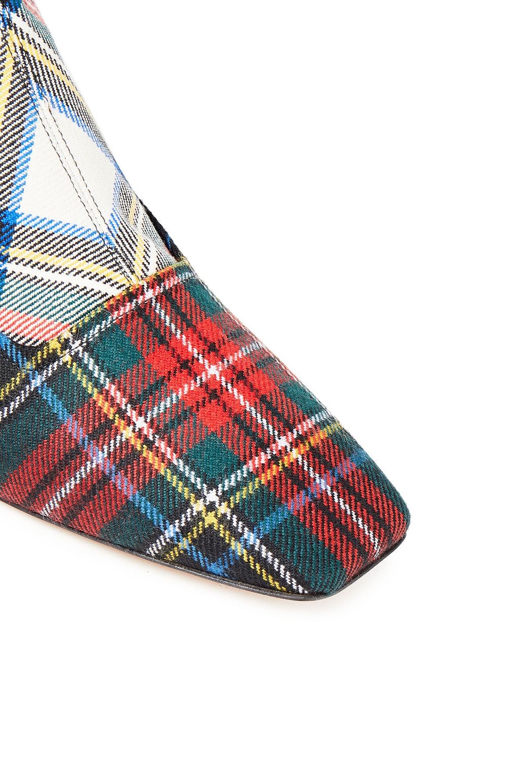 MAISON MARGIELA Checked twill ankle boots