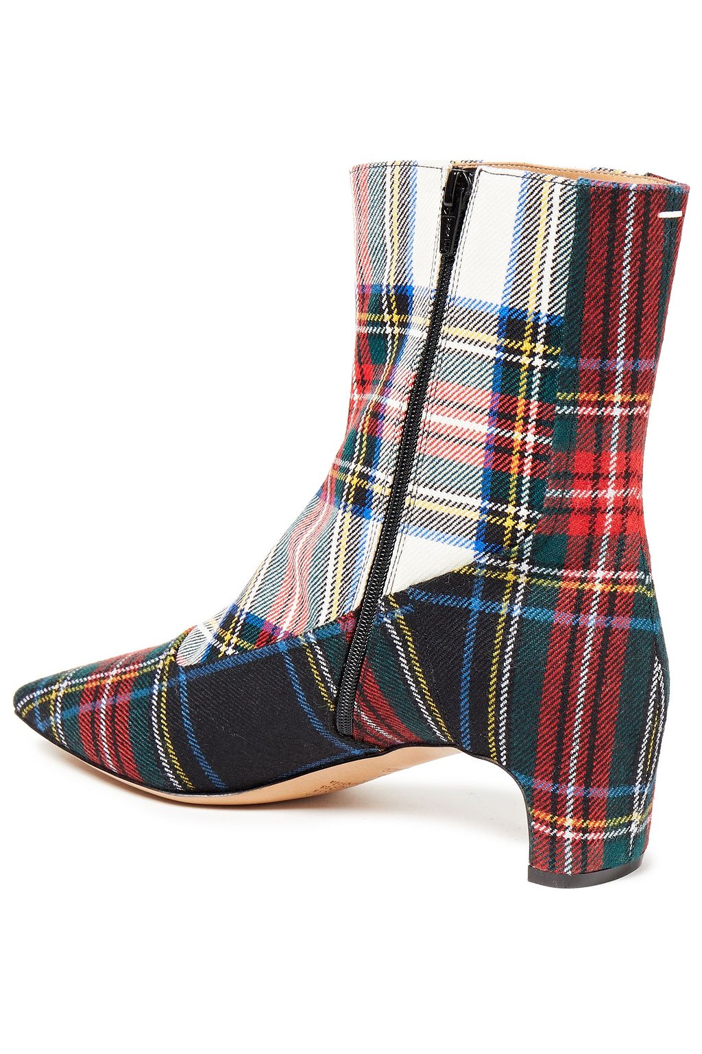 MAISON MARGIELA Checked twill ankle boots