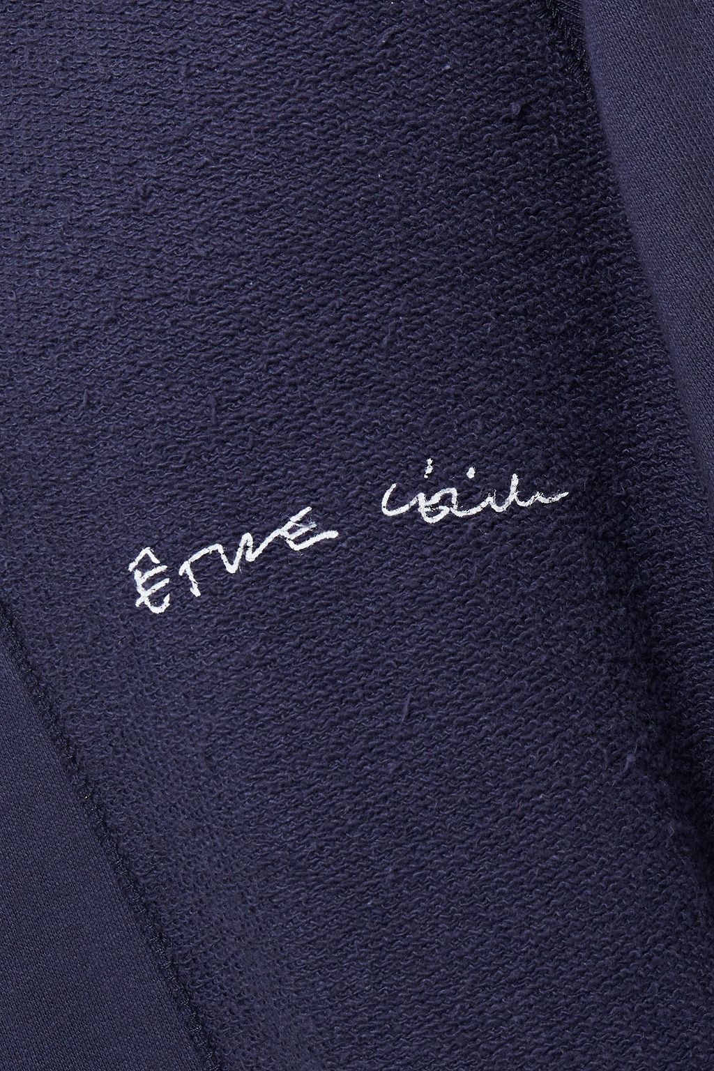 ÊTRE CÉCILE Printed French cotton-terry sweatshirt