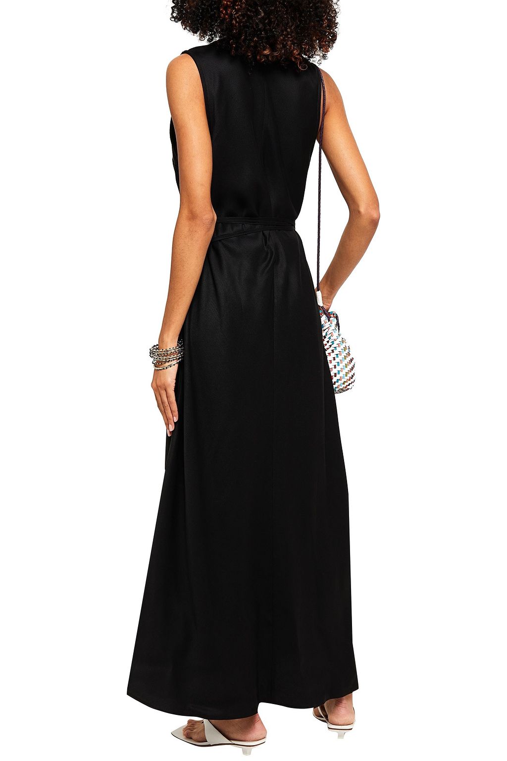 BONDI BORN Lyocell-twill maxi dress