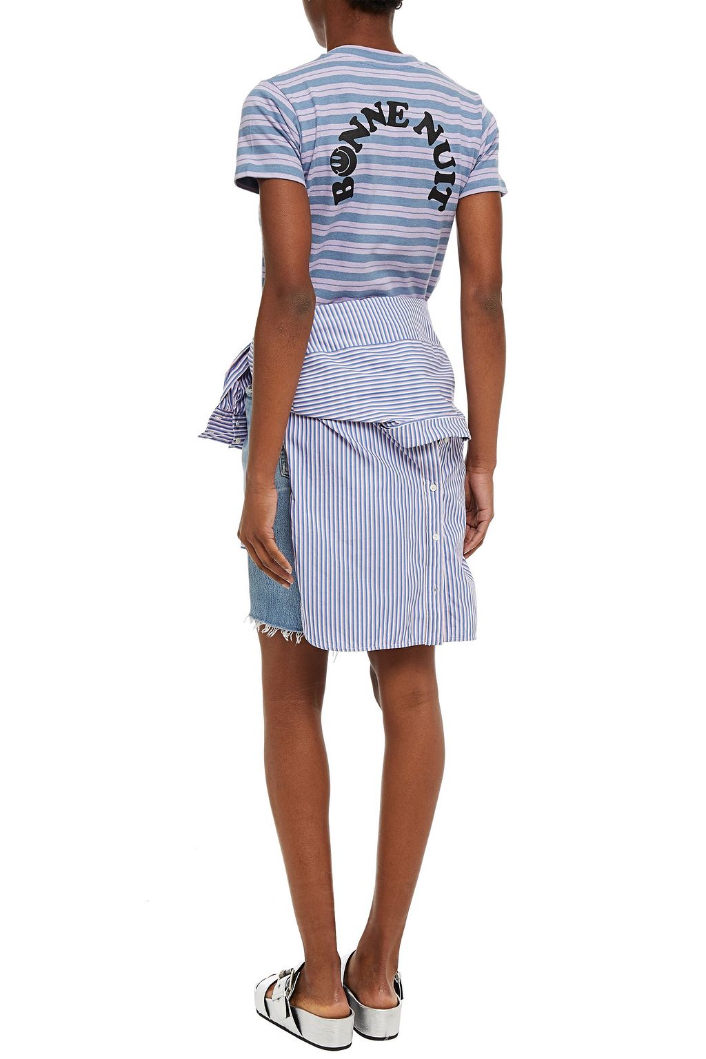 ÊTRE CÉCILE Bonnie printed cotton-jersey T-shirt