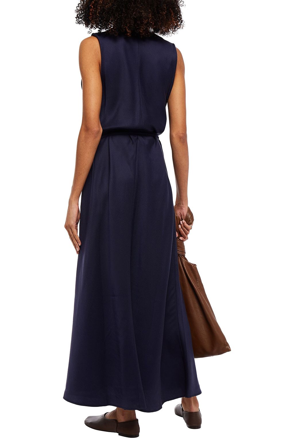 BONDI BORN Lyocell-twill maxi dress