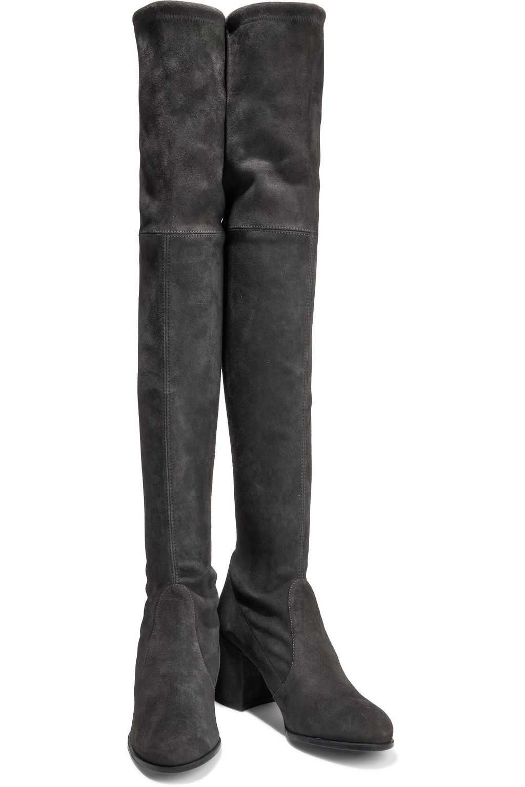 STUART WEITZMAN Tieland suede over-the-knee boots | THE OUTNET