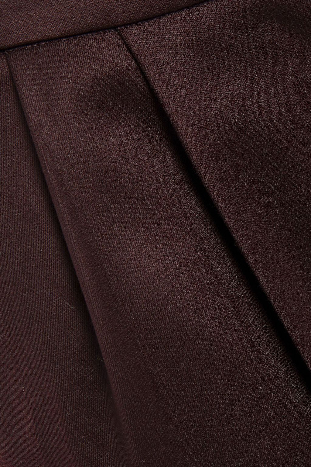LVIR Cropped satin-twill tapered pants