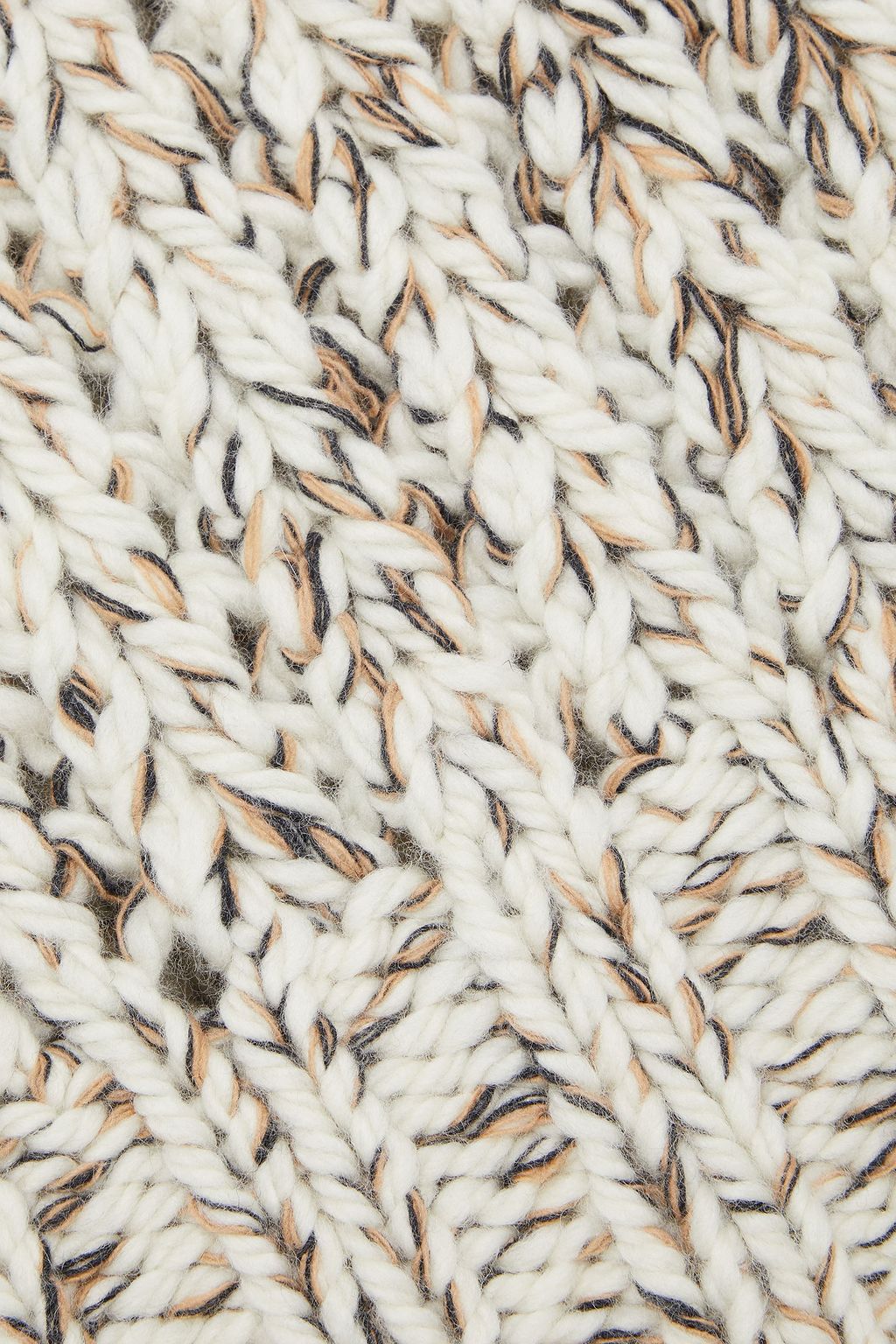 THEORY Marled wool and cashmere-blend sweater