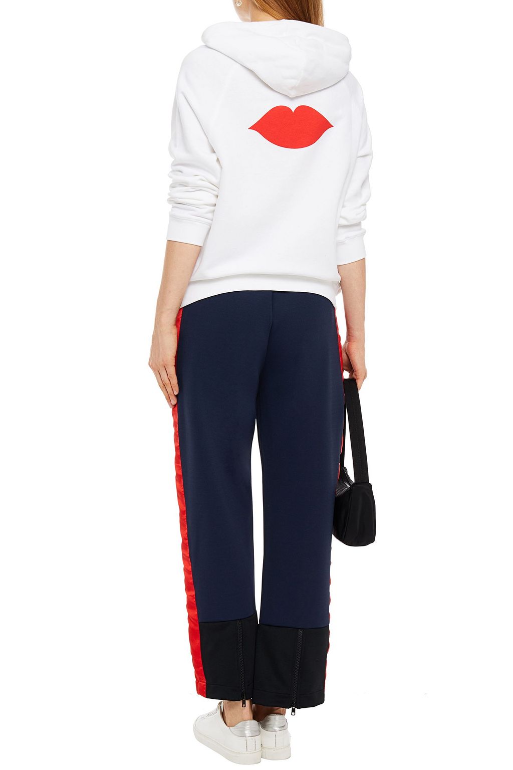 ÊTRE CÉCILE Striped jersey track pants