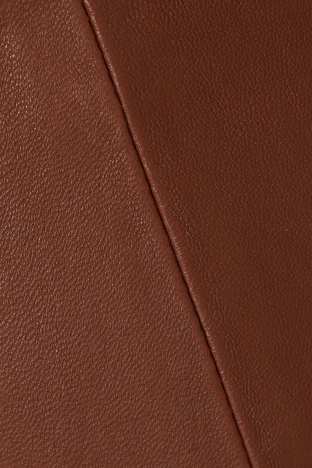 THEORY Bristol leather kick-flare pants