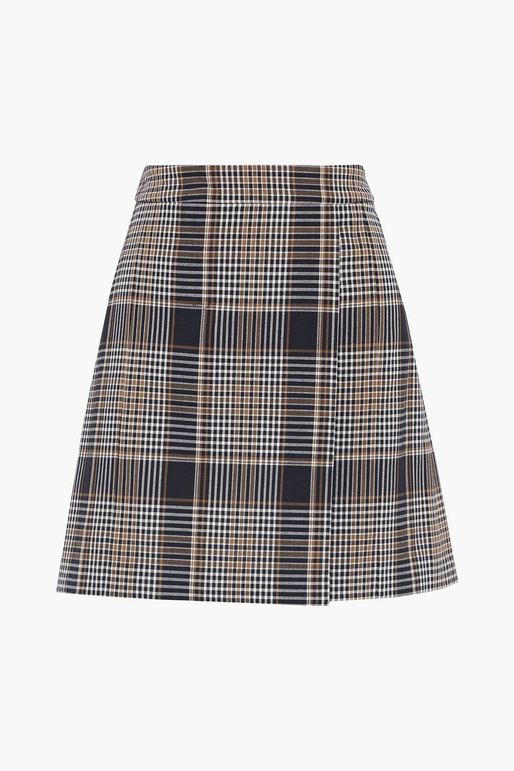 theory plaid mini skirt