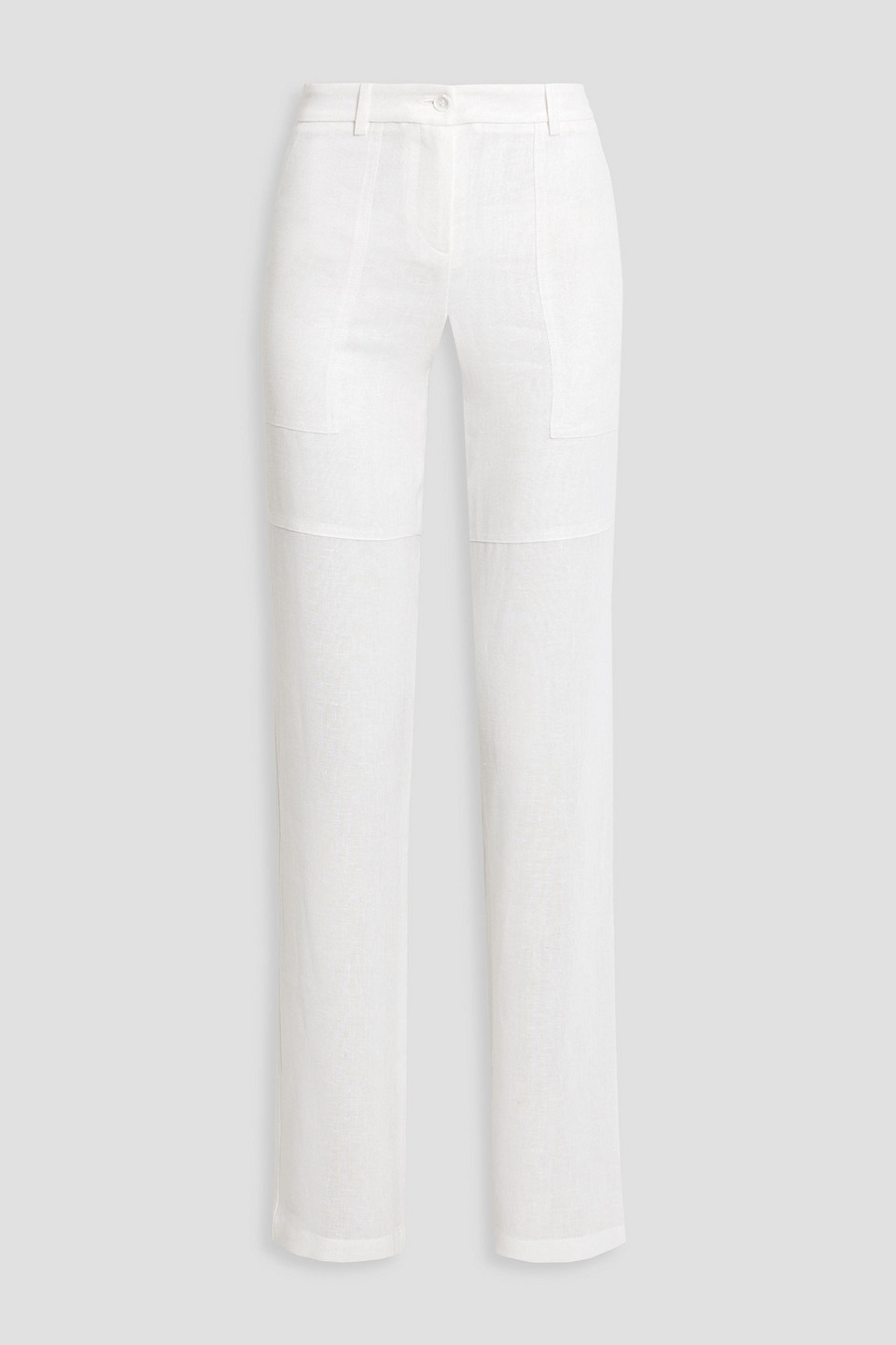 Michael Kors Collection Linen straight-leg pants
