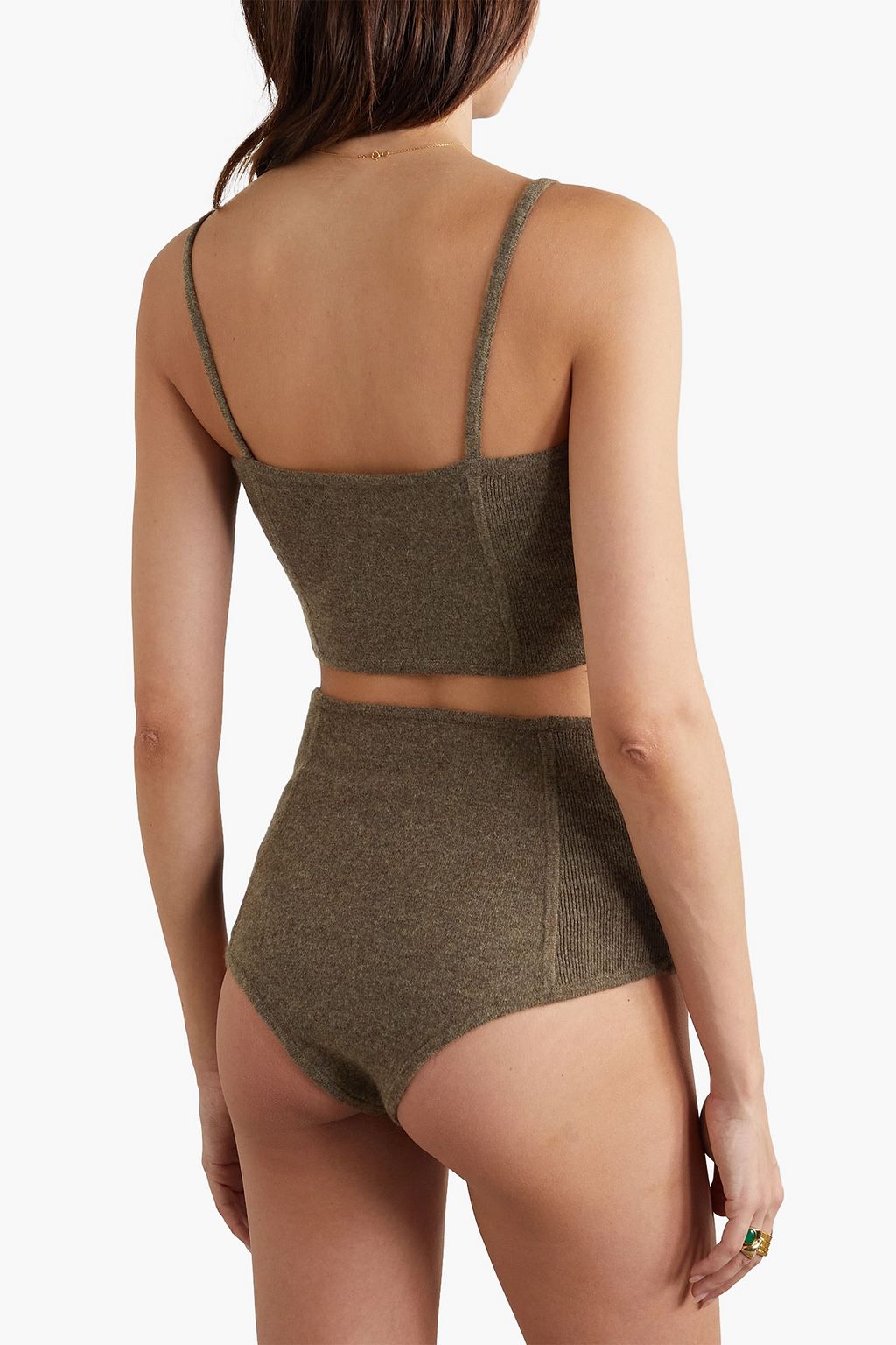LE KASHA Ajaccio cashmere high-rise briefs