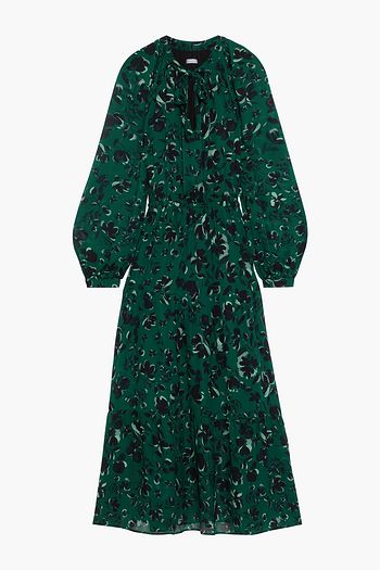blu sage long sleeve sequin lace sheath dress