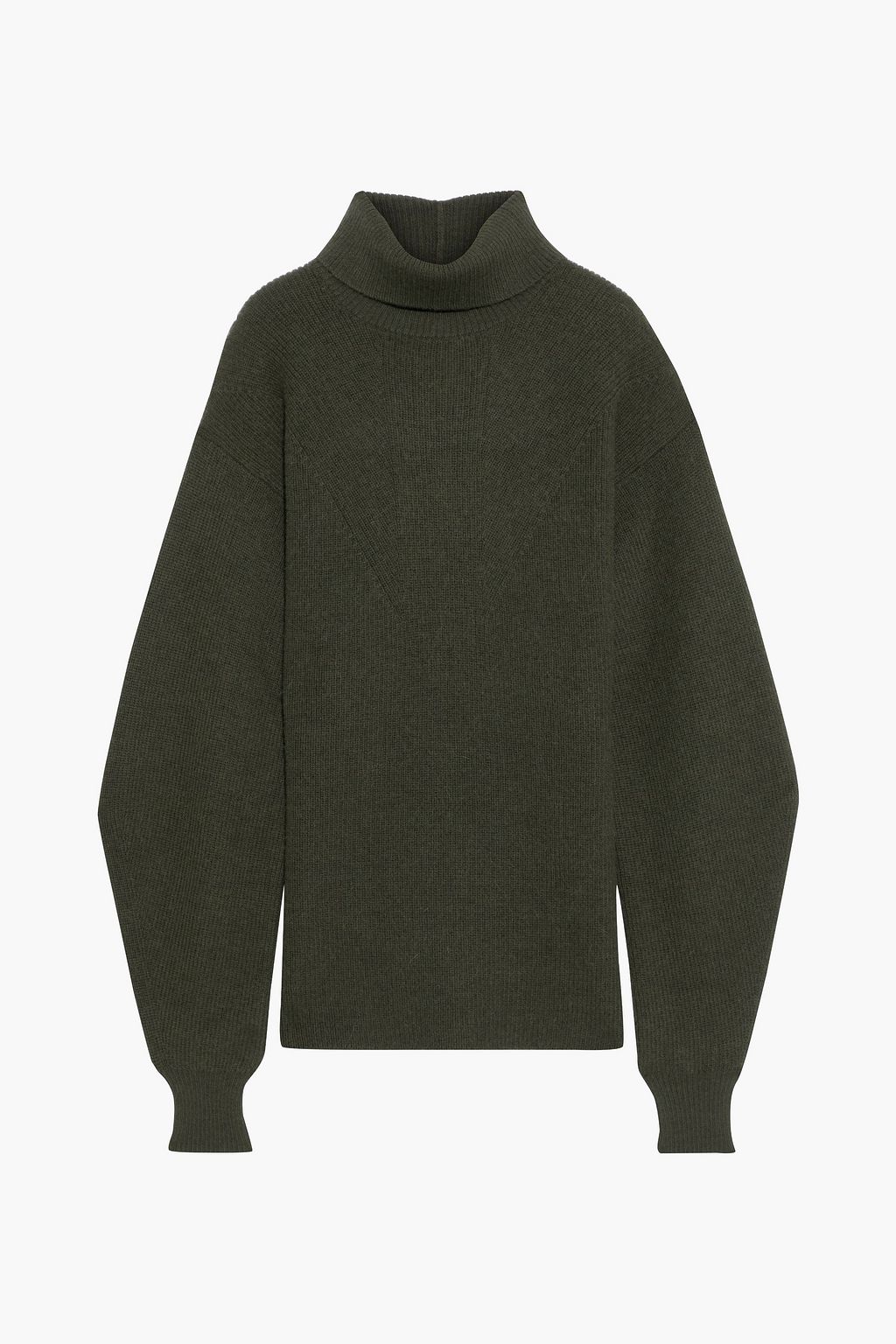 alpaca blend turtleneck sweater