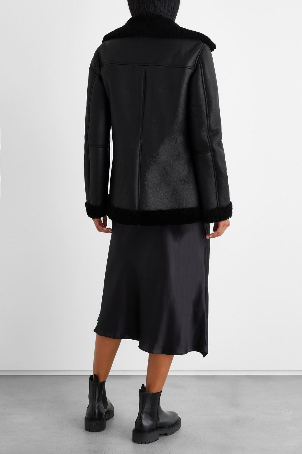 IRIS & INK Françoise shearling jacket