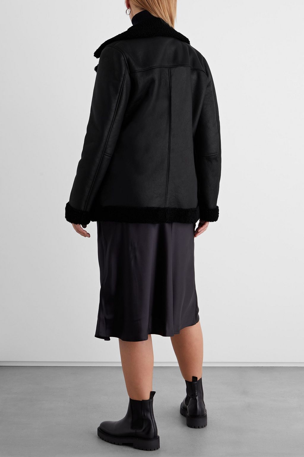IRIS & INK Françoise shearling jacket