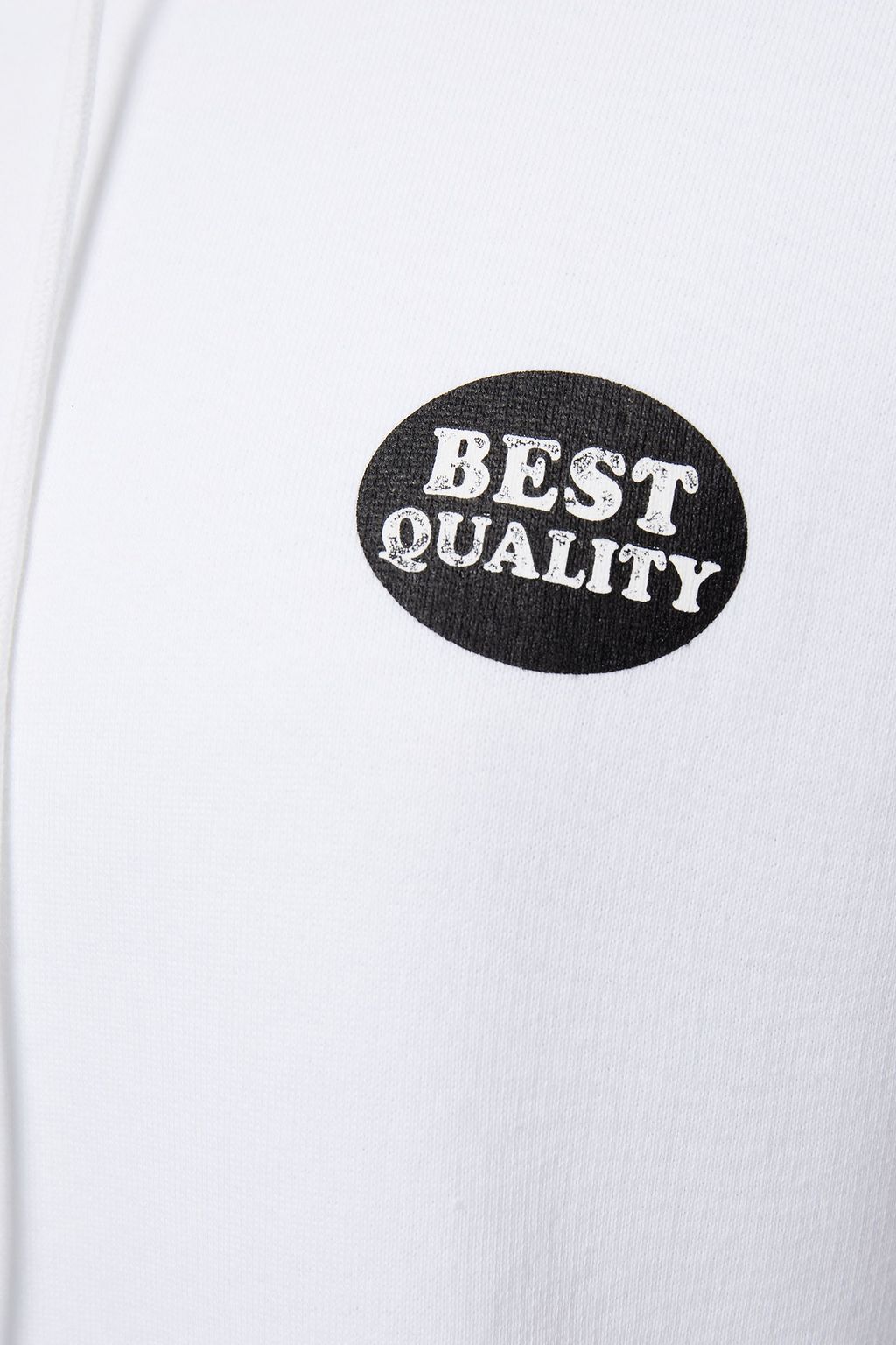 ÊTRE CÉCILE Printed organic cotton-fleece hoodie