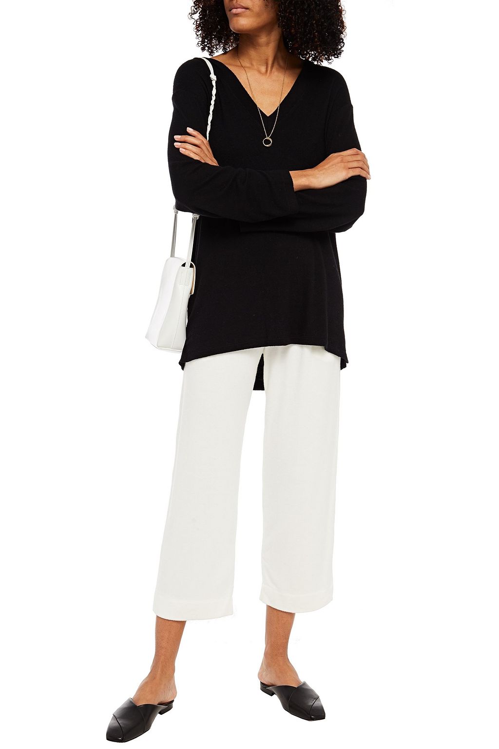LESET Stretch-knit sweater