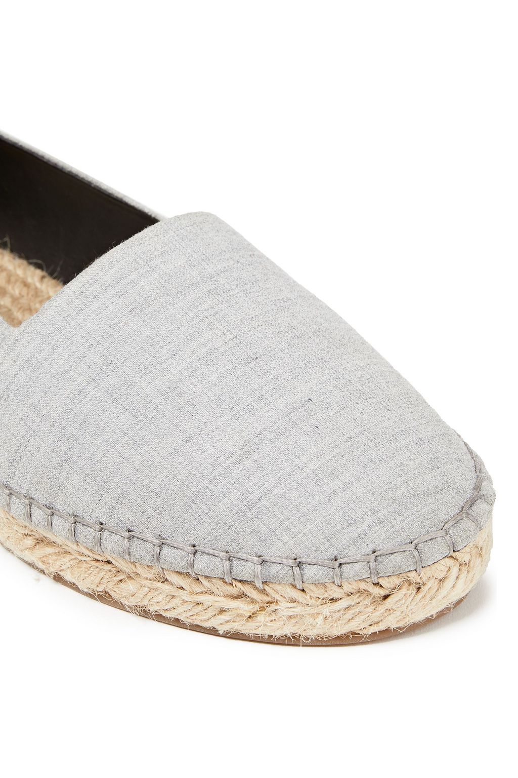 JAMES PERSE Mélange cotton espadrilles
