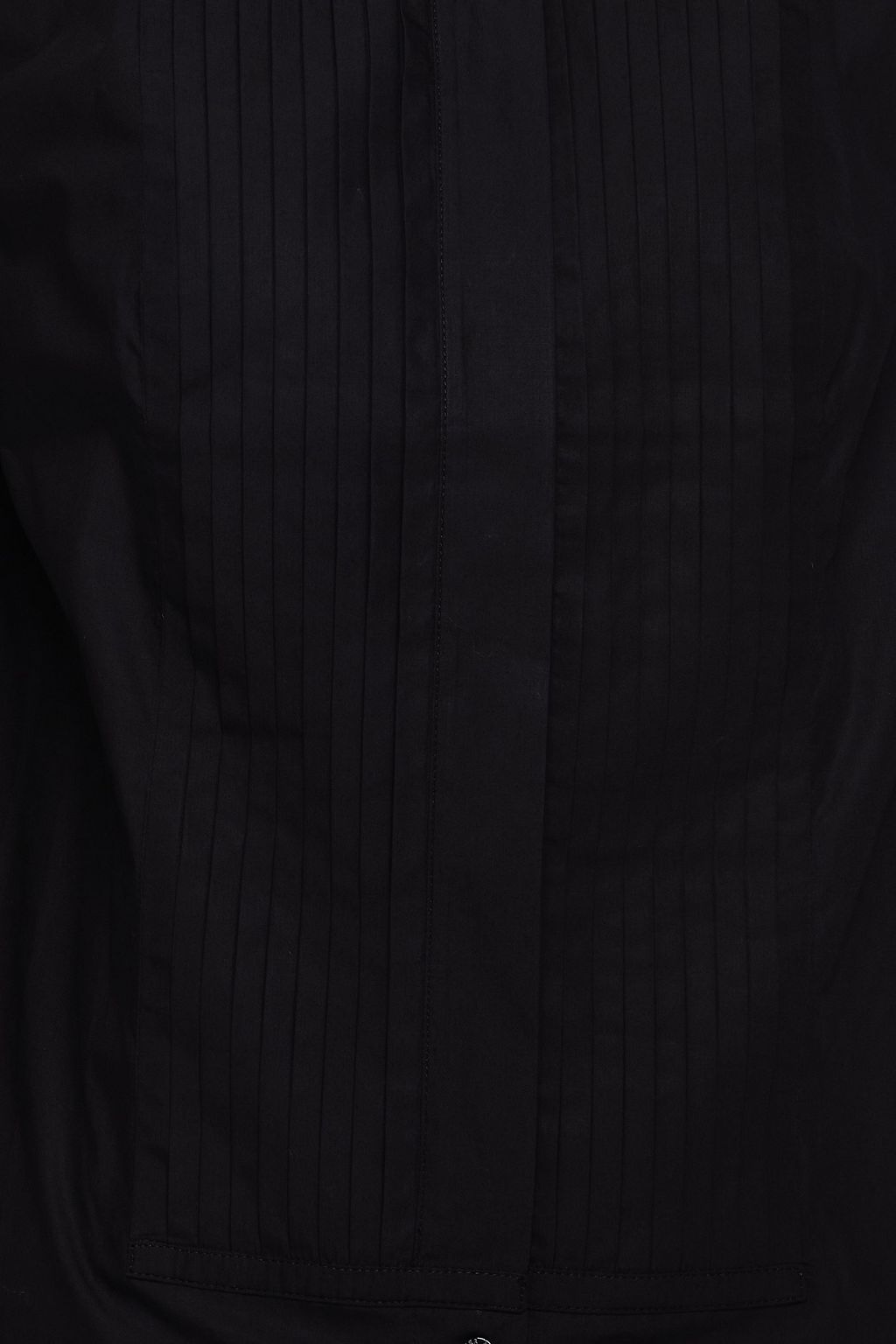 ALEXANDRE VAUTHIER Pintucked cotton-poplin shirt