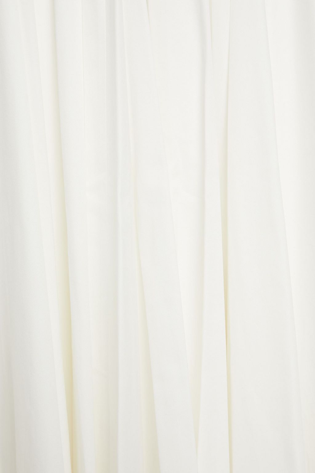 EMILIA WICKSTEAD Pleated cotton skirt