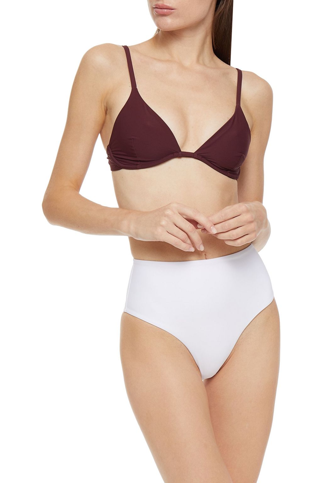 BONDI BORN Triangle bikini top
