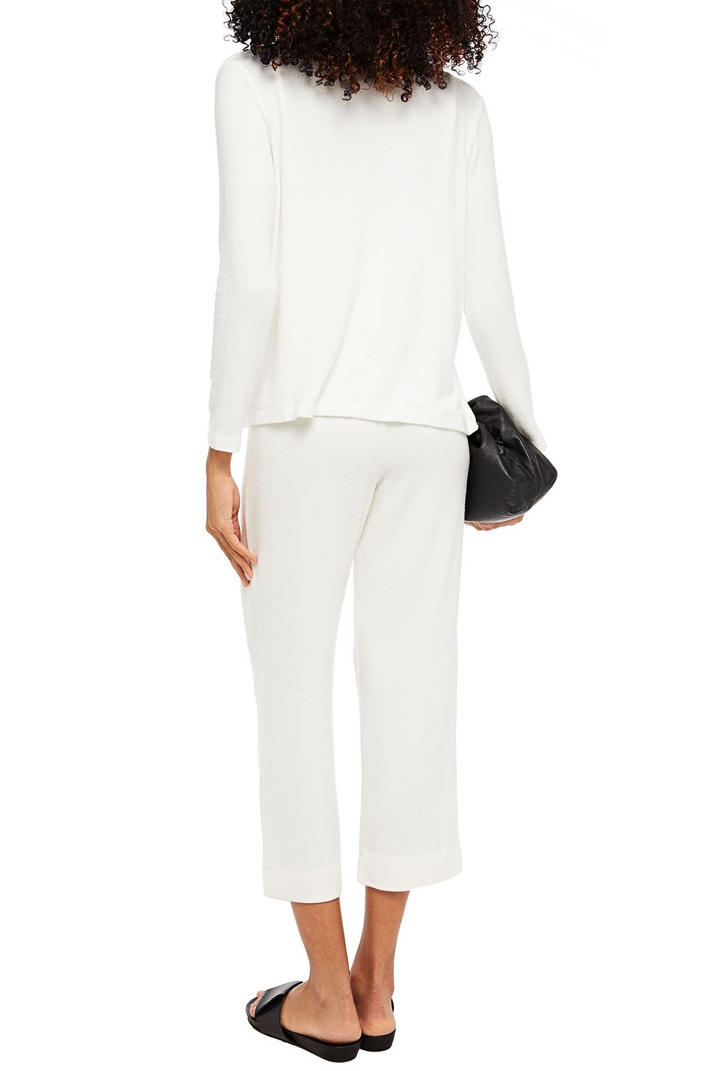 LESET Stretch-knit cardigan