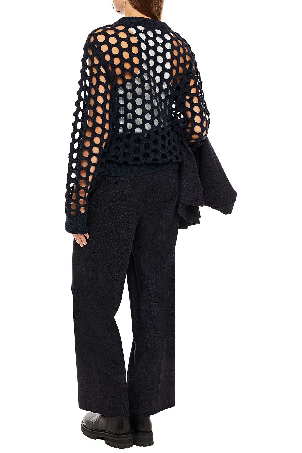 MAISON MARGIELA Laser-cut wool sweater