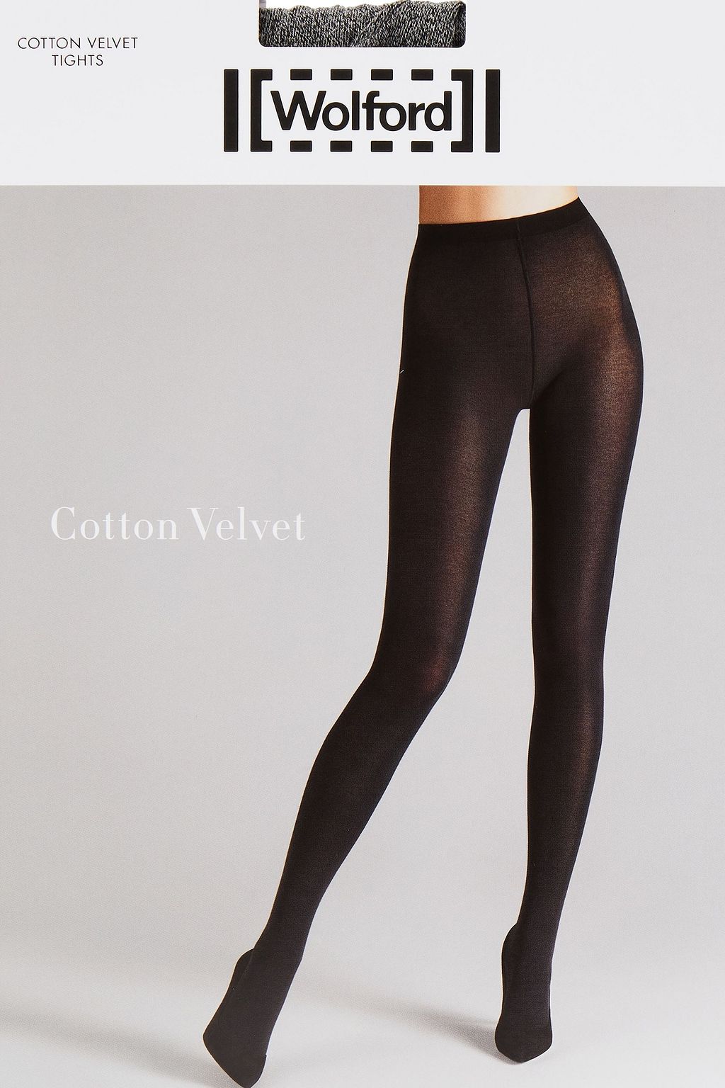 WOLFORD Cotton Velvet 90 denier tights
