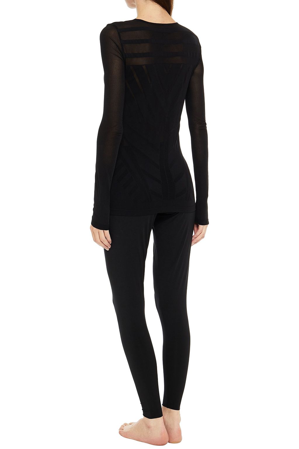 WOLFORD Stretch-jersey top
