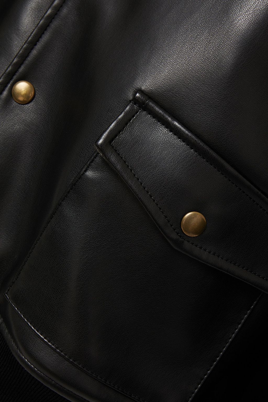 MAISON MARGIELA Bomberjacke aus Kunstleder
