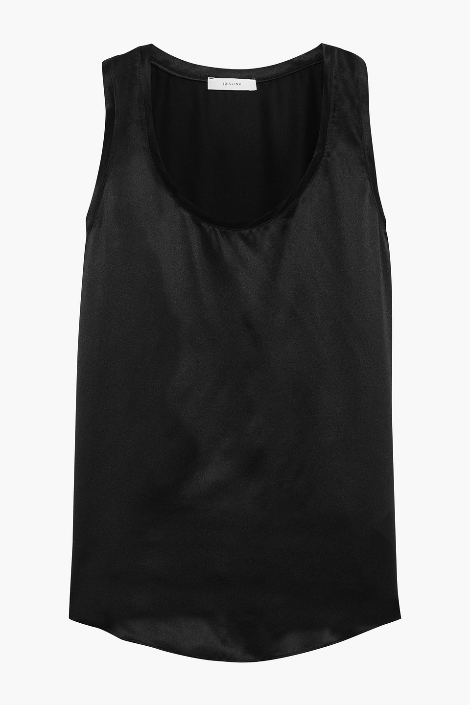 Anastasie organic silk-satin tank
