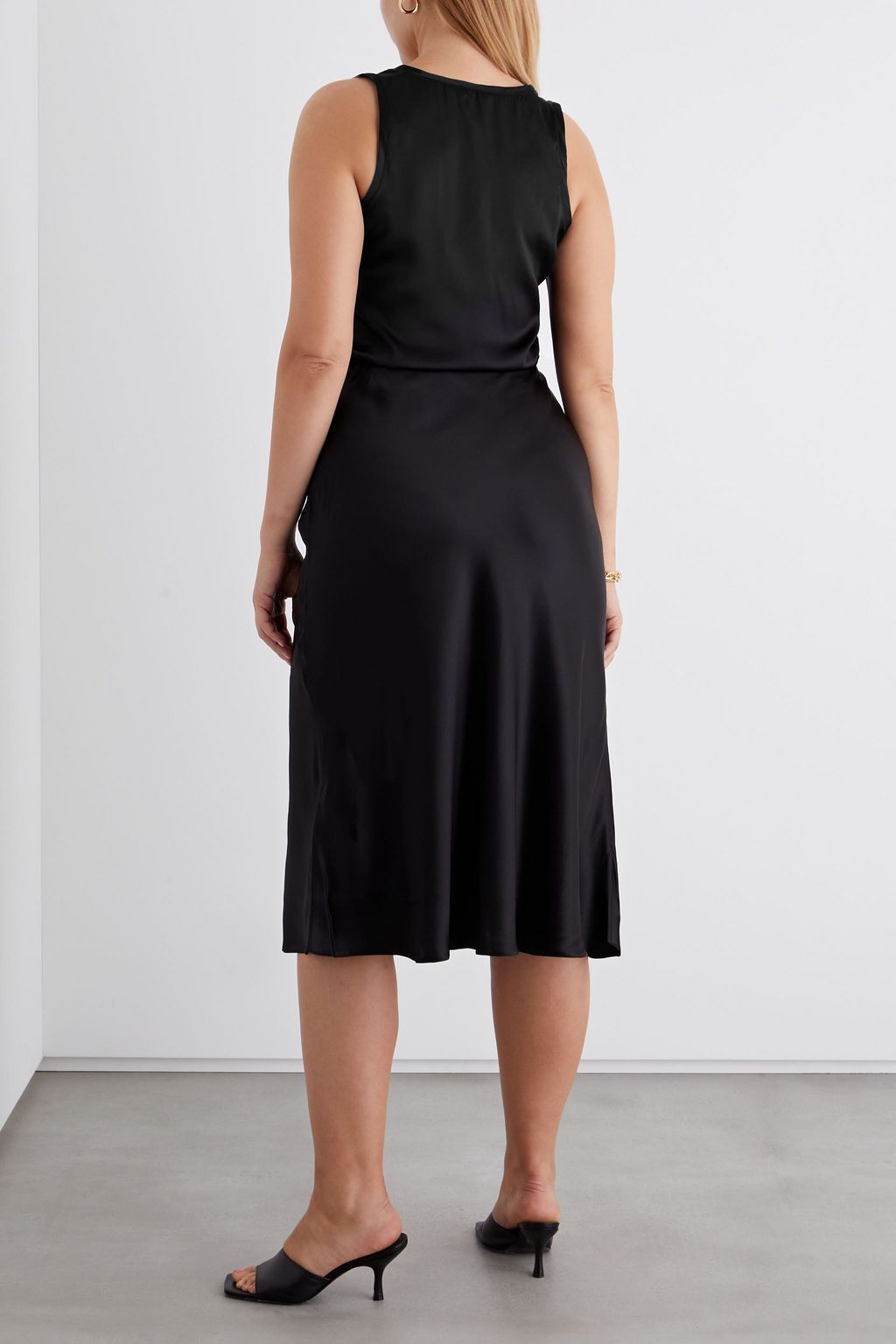 IRIS & INK Anastasie organic silk-satin tank