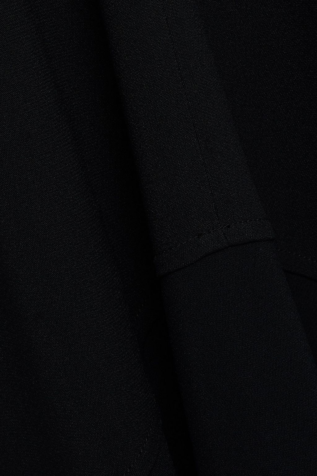 VICTORIA BECKHAM Draped crepe midi dress
