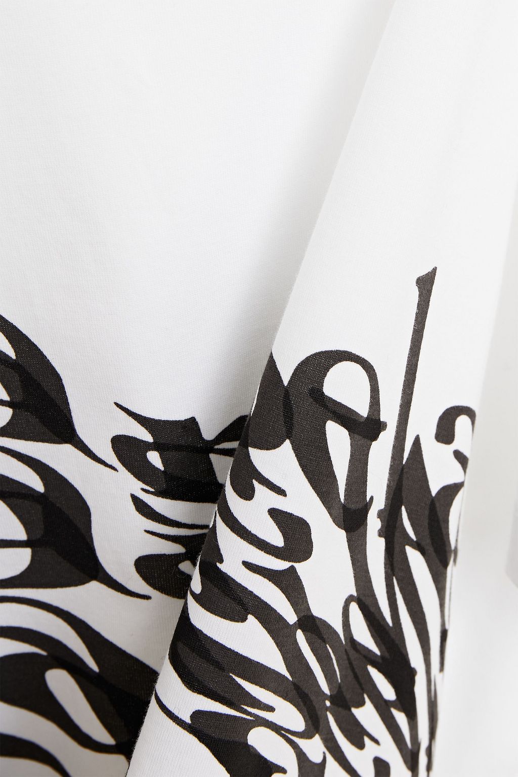 MAISON MARGIELA Oversized printed cotton-jersey T-shirt