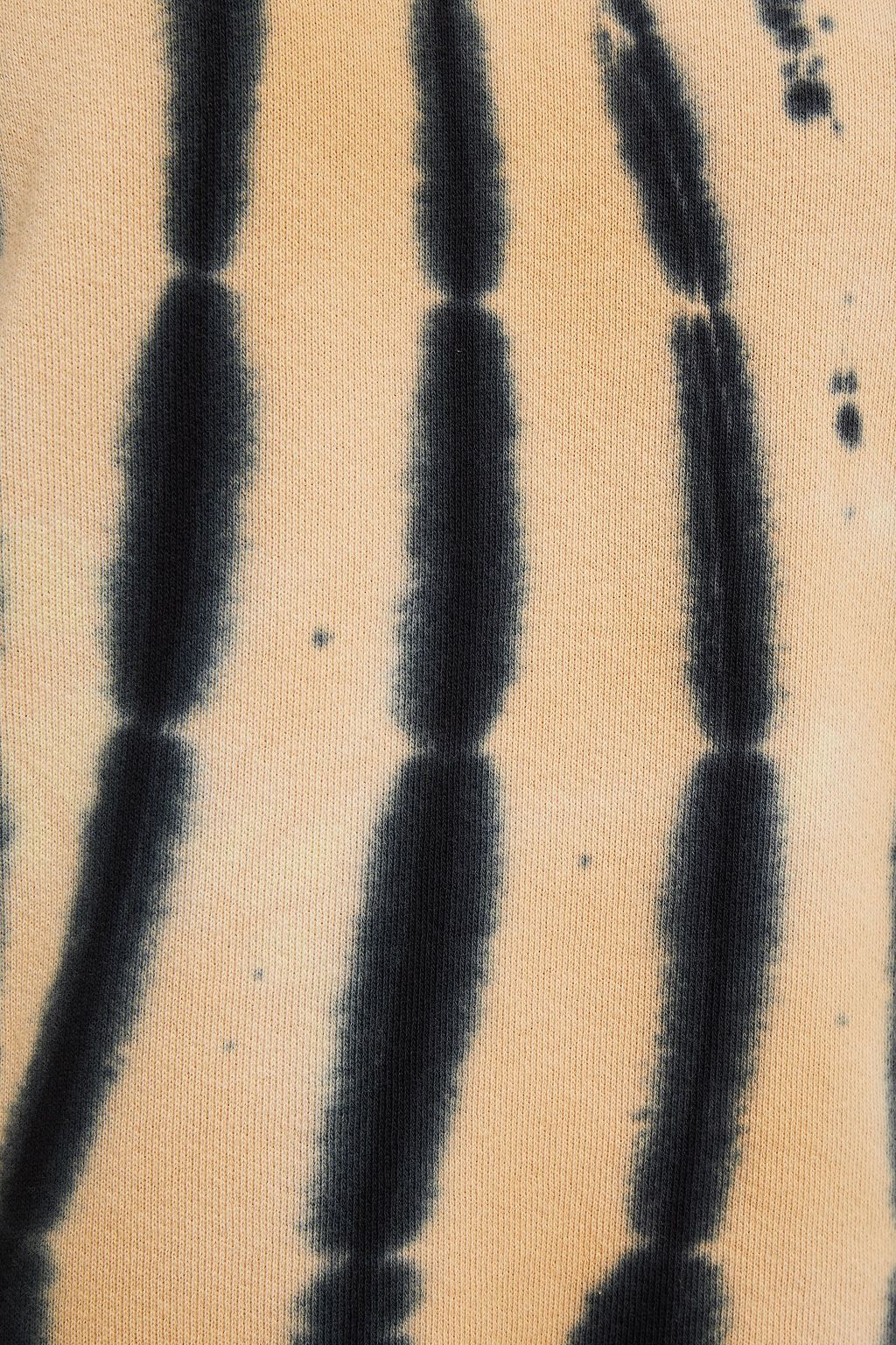 RE/DONE BY HANES Tie-dyed cotton-fleece sweatshirt