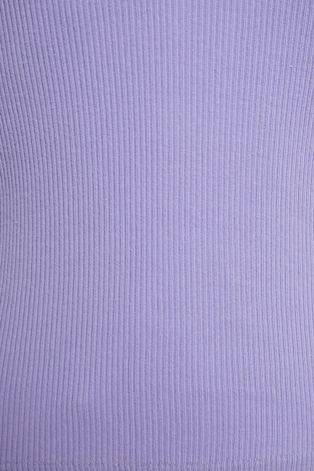 RE/DONE BY HANES 60s Slim ribbed cotton-jersey top