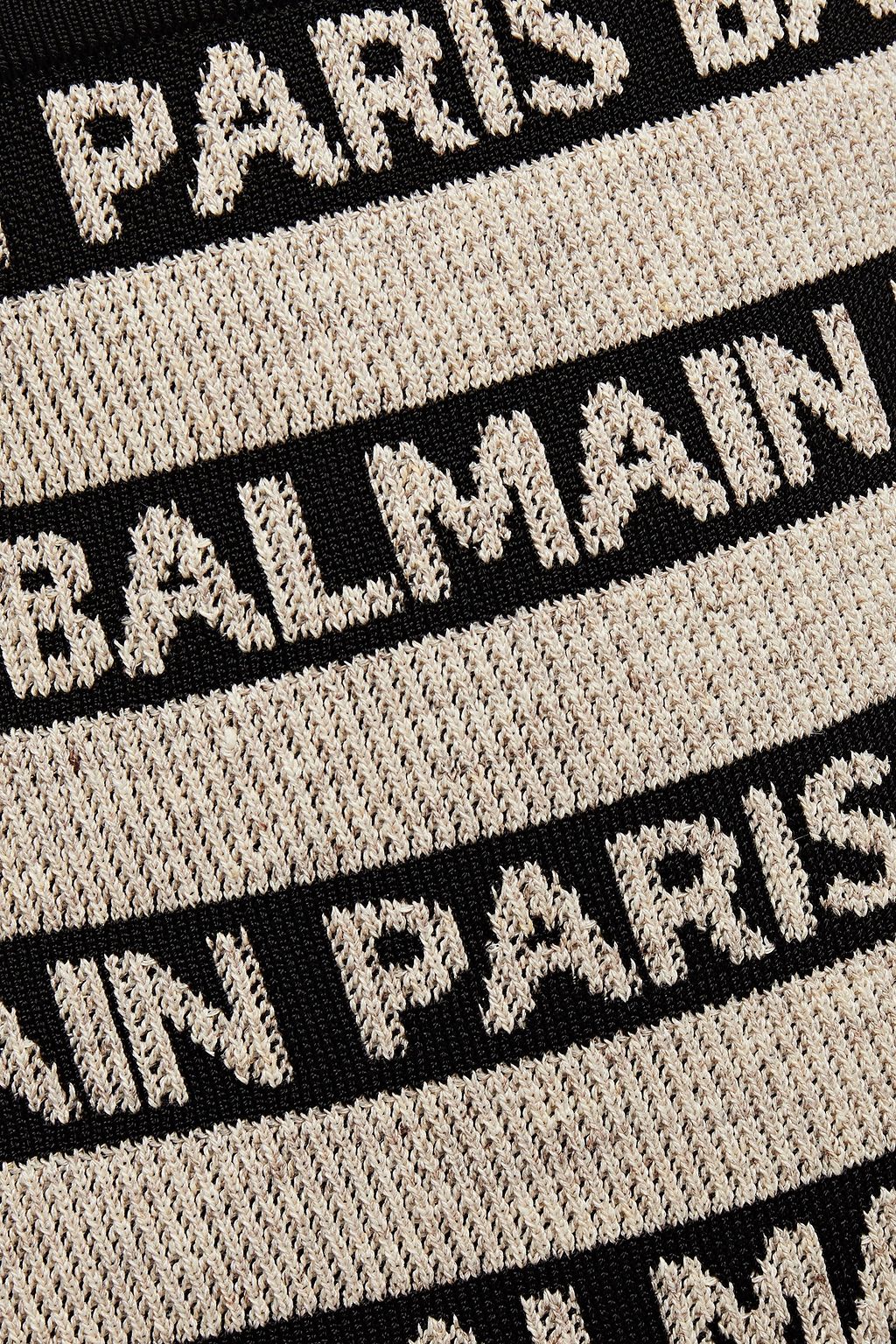 BALMAIN Jacquard-knit high-rise briefs