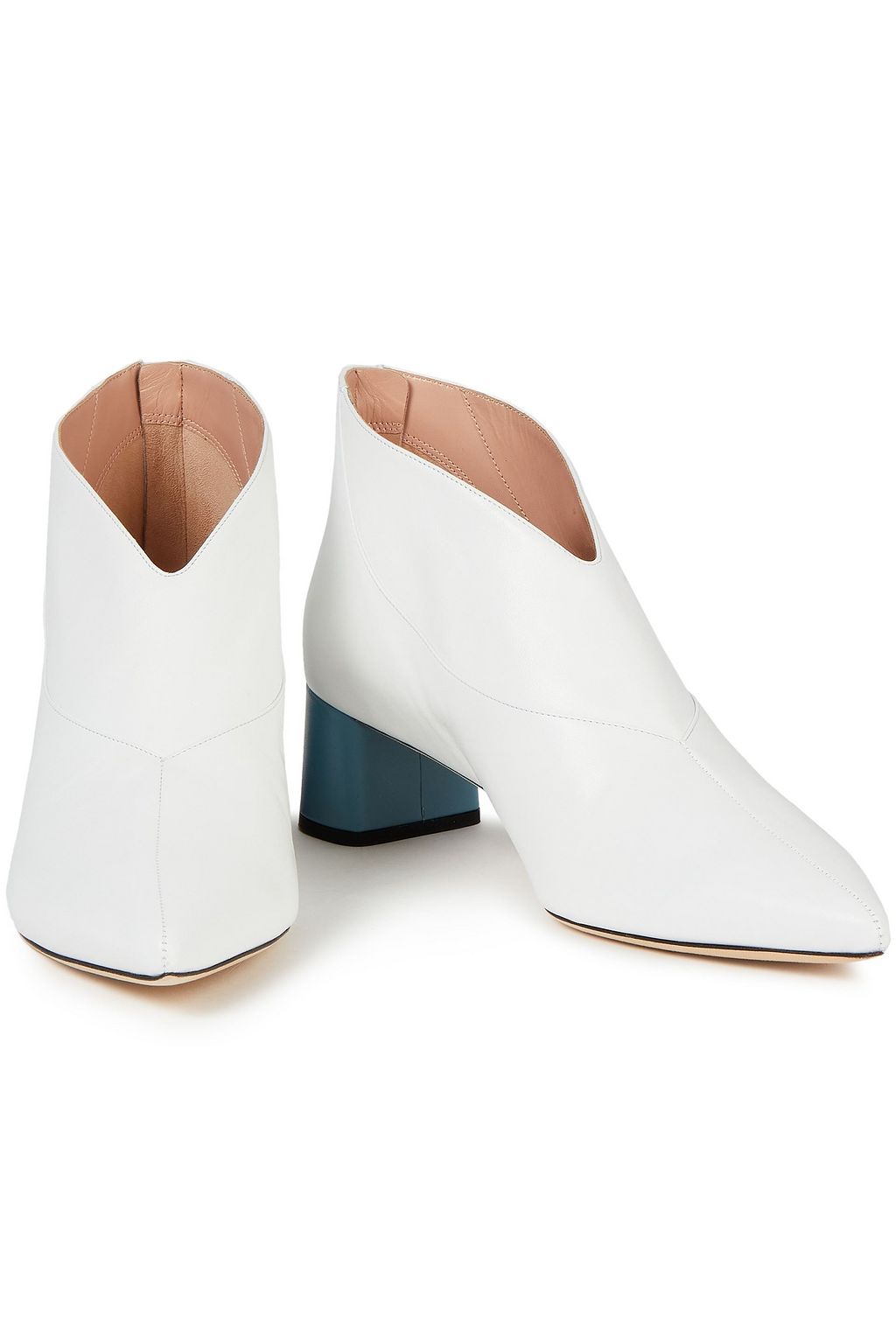PUCCI Two-tone leather ankle boots