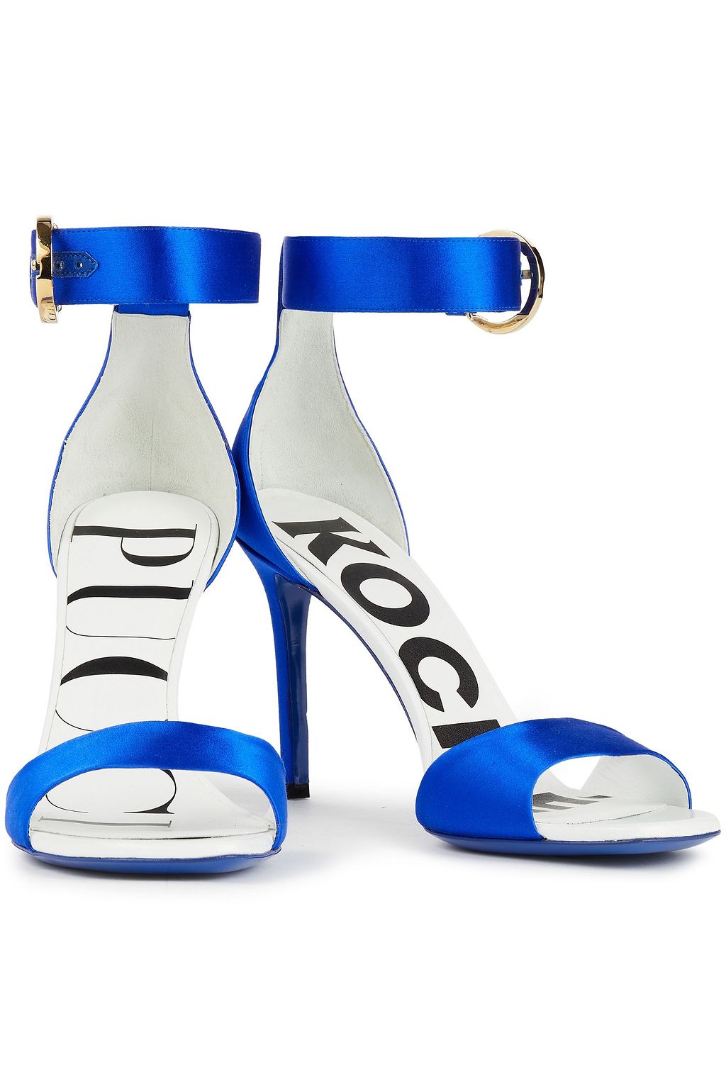 KOCHÉ X PUCCI Satin sandals