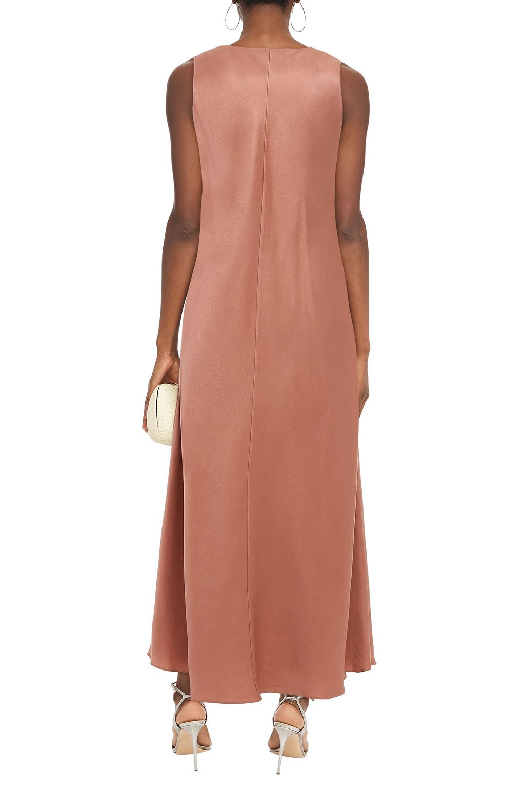 BONDI BORN Twill maxi dress