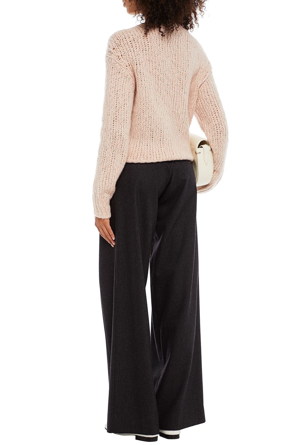 360CASHMERE Abbot ribbed wool-blend sweater