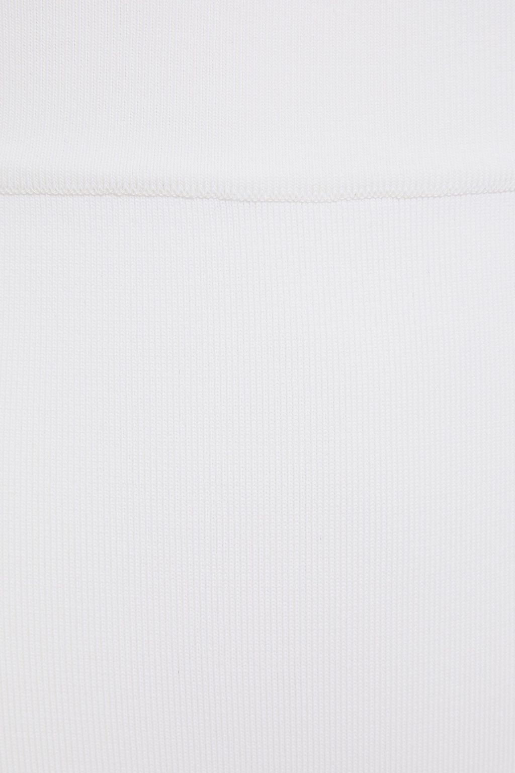 BALMAIN Hoch sitzendes Höschen aus Rippstrick