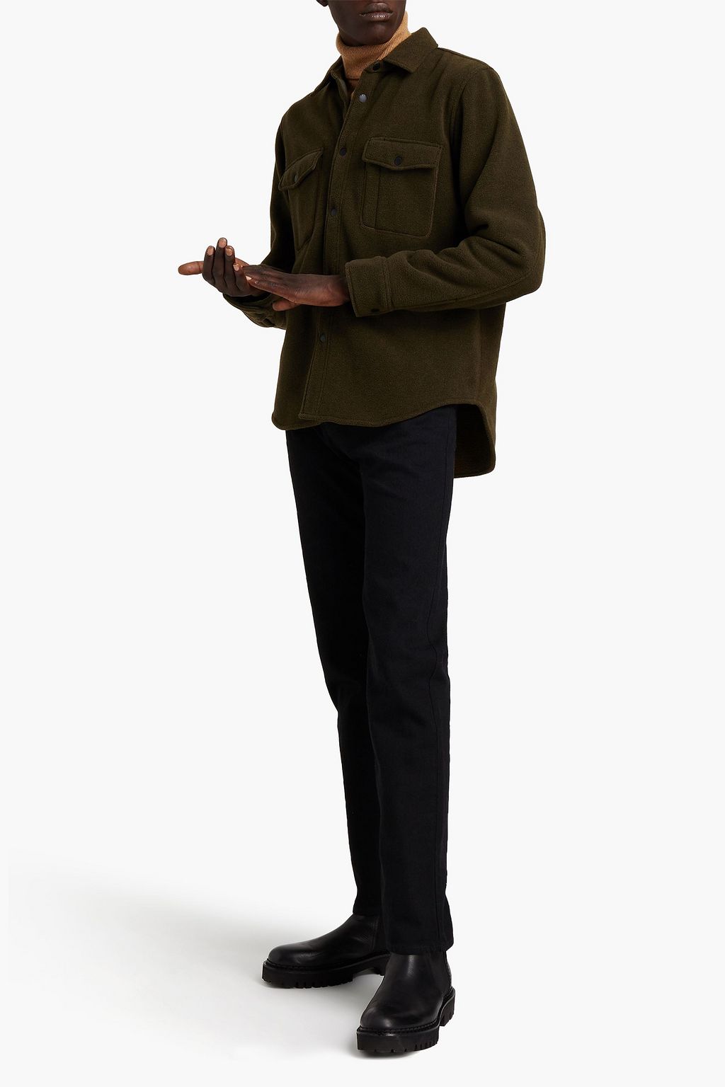 RAG & BONE Jack fleece overshirt