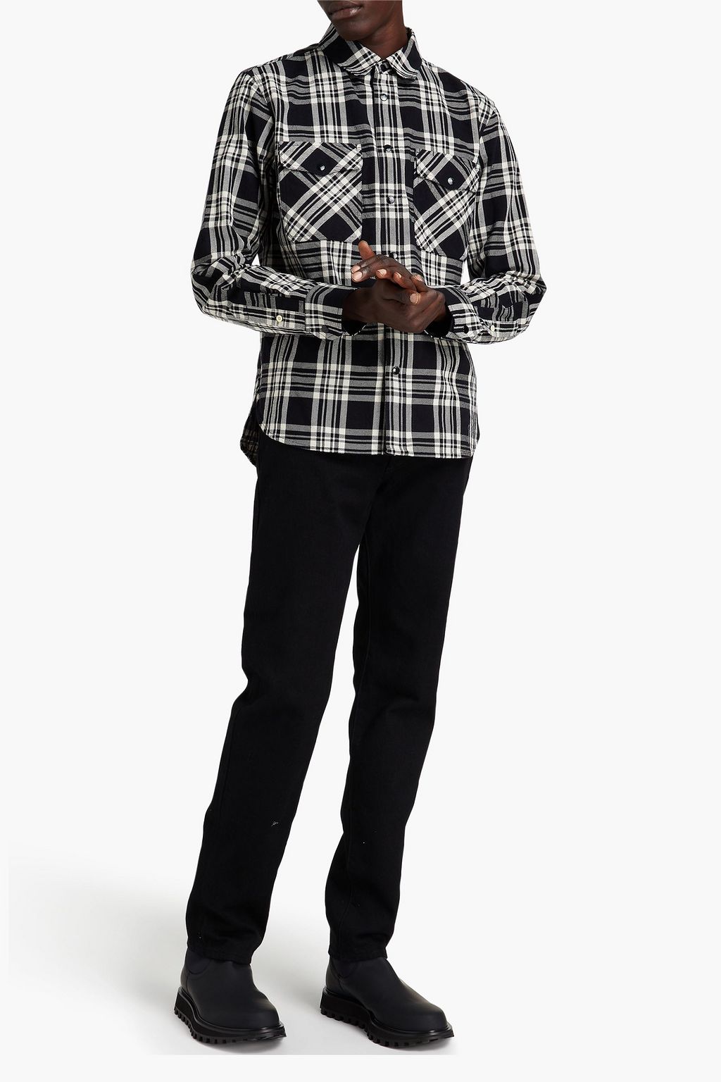 RAG & BONE Jack checked overshirt