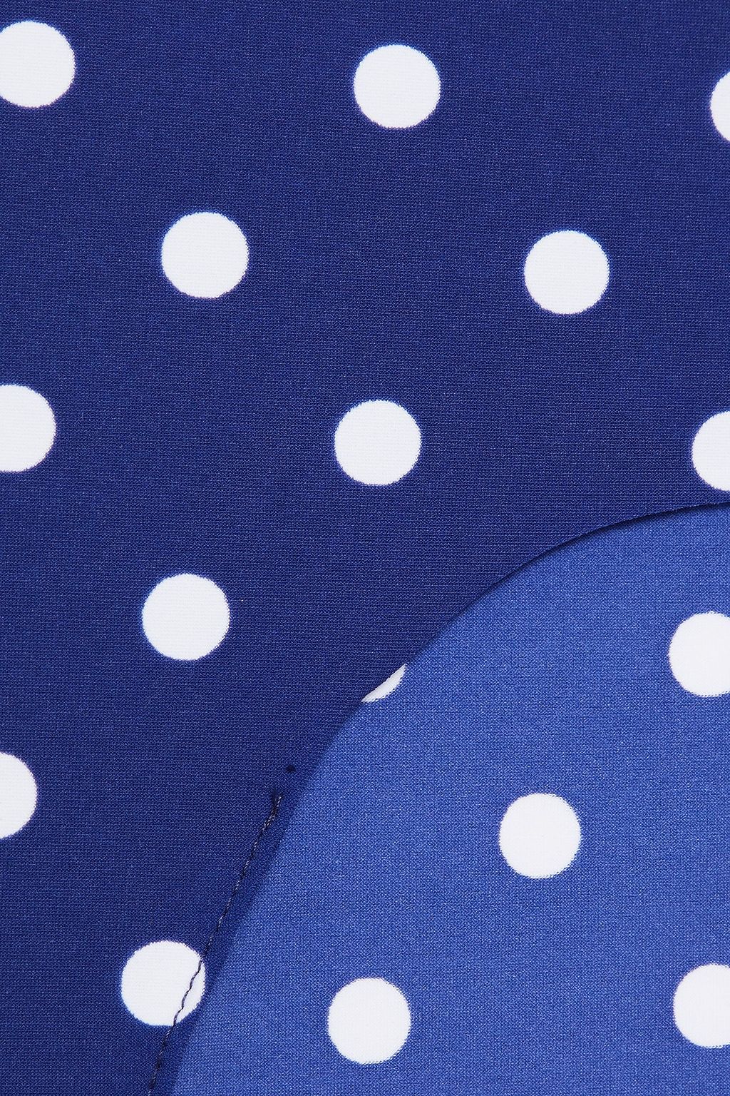 COMMANDO Polka-dot stretch-jersey mid-rise briefs