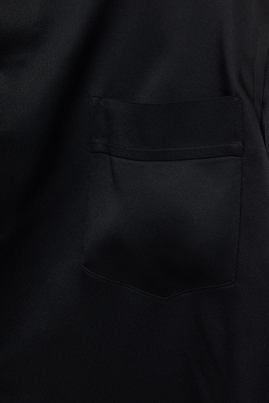 MAISON MARGIELA Hemd aus glänzendem Crêpe
