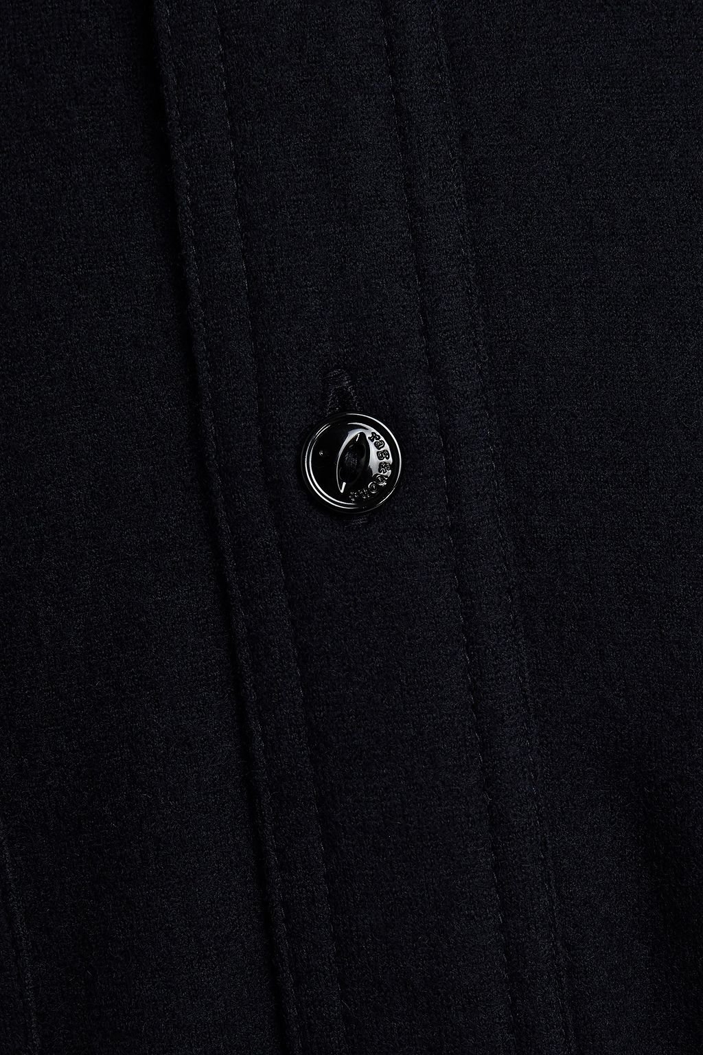 RAG & BONE Brushed wool-jersey shirt